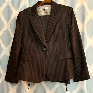 Classic Tahari Pin Striped Suit